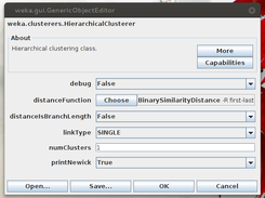 WekaBinaryMeasures Screenshot 2