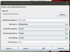 WekaBinaryMeasures Screenshot 4