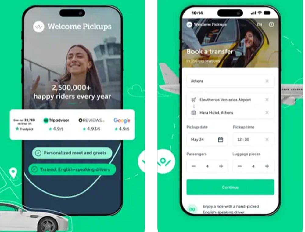 Welcome Pickups Screenshot 1