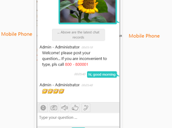 WeLive Online Support  live chat Screenshot 5