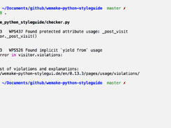 wemake-python-styleguide Screenshot 1