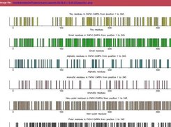 Partial view of pepinfo program results.