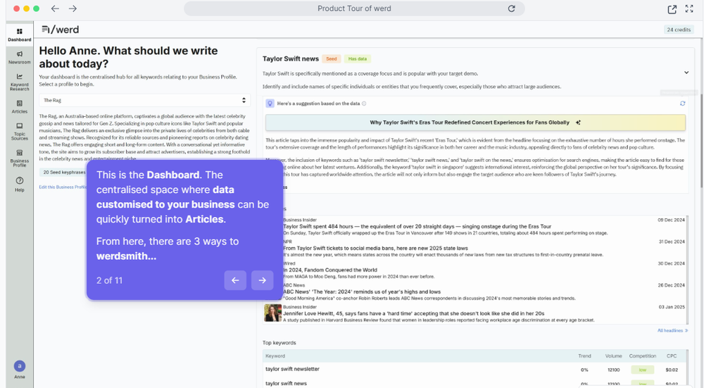 Werd Screenshot 1