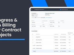 Progress Billing AIA Style
