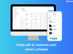 Edit & customize every client's schedule with ease