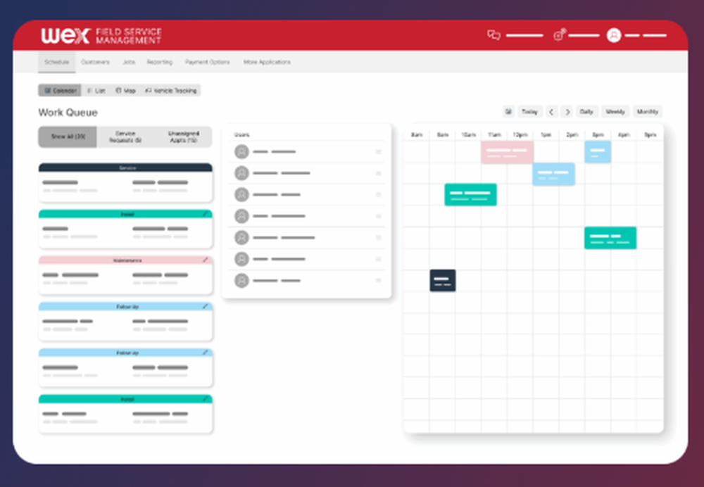 WEX Field Service Management Screenshot 1