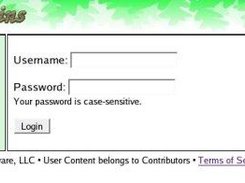 Login Page