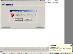 WGA Remover in action with the FakeWGA