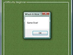 Simple message box shown when 0 lives are left.