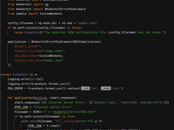 Example of wsgi.py file