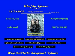 Wharf Rat Reservation System Screenshot 1