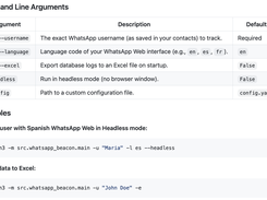 WhatsApp Beacon Screenshot 1