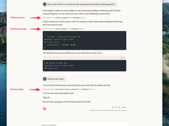 WhatsApp MCP Server Screenshot 1