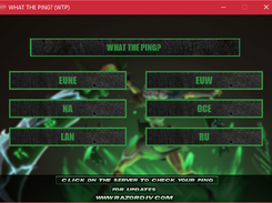 WTP League pinh checker
