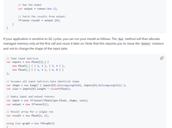 When to use TensorFlowSharp Screenshot 1