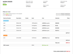 Production Metrics