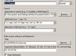 Settings in "Where is..."