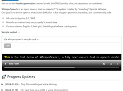 WhisperSpeech Screenshot 1