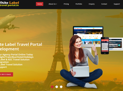 White Label Travel Portal Screenshot 1