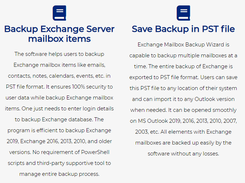 WholeClear Exchange Backup Screenshot 2