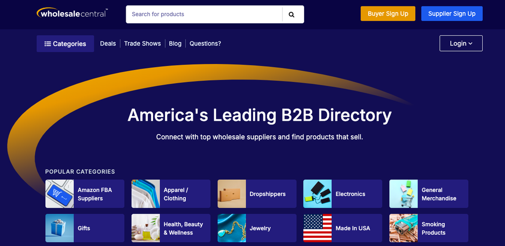 Wholesale Central Screenshot 1