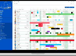 Monthly leave calendar