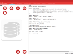 SQL Script Generator Screenshot 1