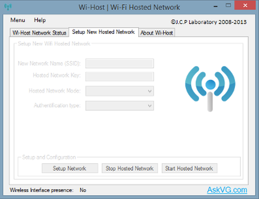 Wi-Host Screenshot 1