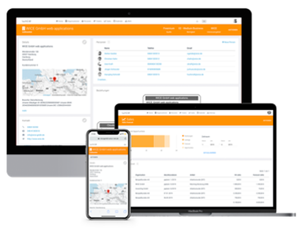 Wice CRM Screenshot 1