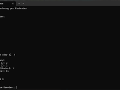 Widerstände Screenshot 2