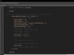 Dark theme
