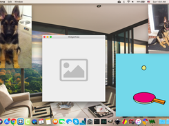 WidgetArea running on Mac OS X