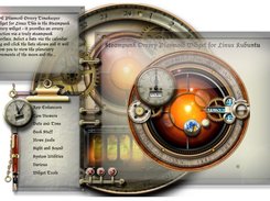 The vault showing it browsing the steampunk RSS feed and displaying images and descriptive text