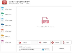 WidsMob ConvertPDF Screenshot 1