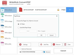 WidsMob ConvertPDF Screenshot 1