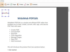 WidsMob PDFEdit Screenshot 1