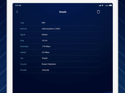 WIFI & Internet Speed Test Screenshot 4