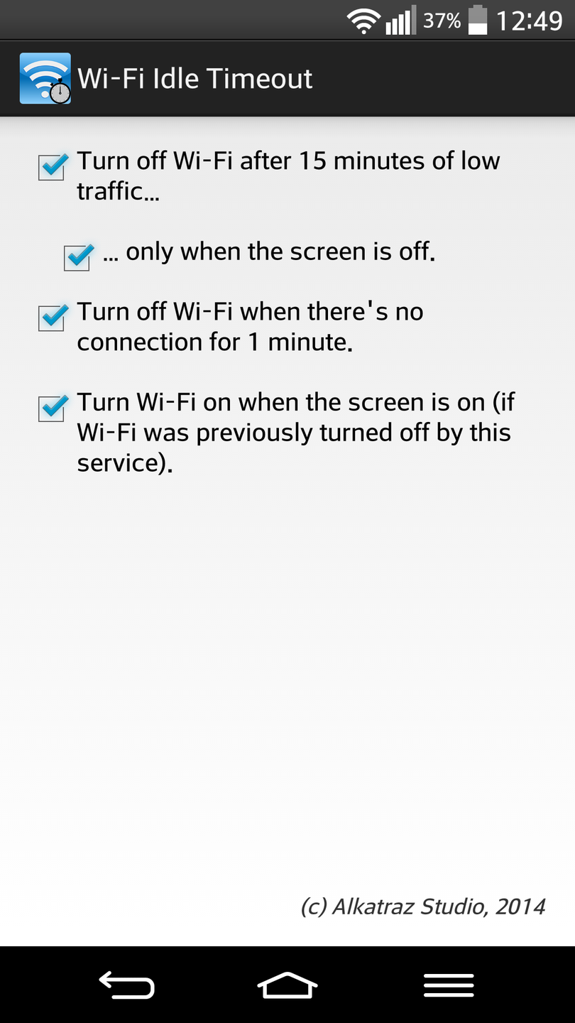 WiFi Idle TimeoutProject Profiles Reviews, Download, Gallery, FAQ