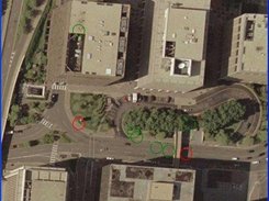 Visualizer Window at .25m resolution with networks selected