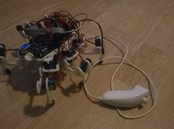 The WiiHexapod hardware