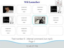 HTPC Wii Launcher with box name shown below