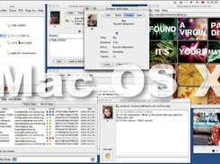 Mac OS X desktop with wija