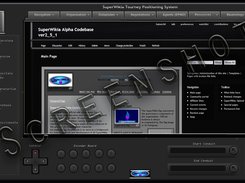 screenshot of a SuperWikia Alpha 'Navigator' (pre-alpha)