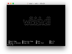 Wikishell Screenshot 1