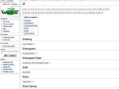 Browsing name directory in WikiTree