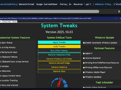 Win Debloat Tools Screenshot 1