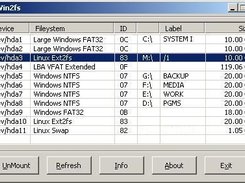 The Main application Window.