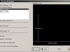 Bounce - The free fall simulator
