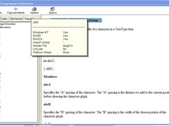 Win32 help chm Screenshot 1