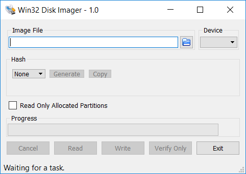 img file to sd card